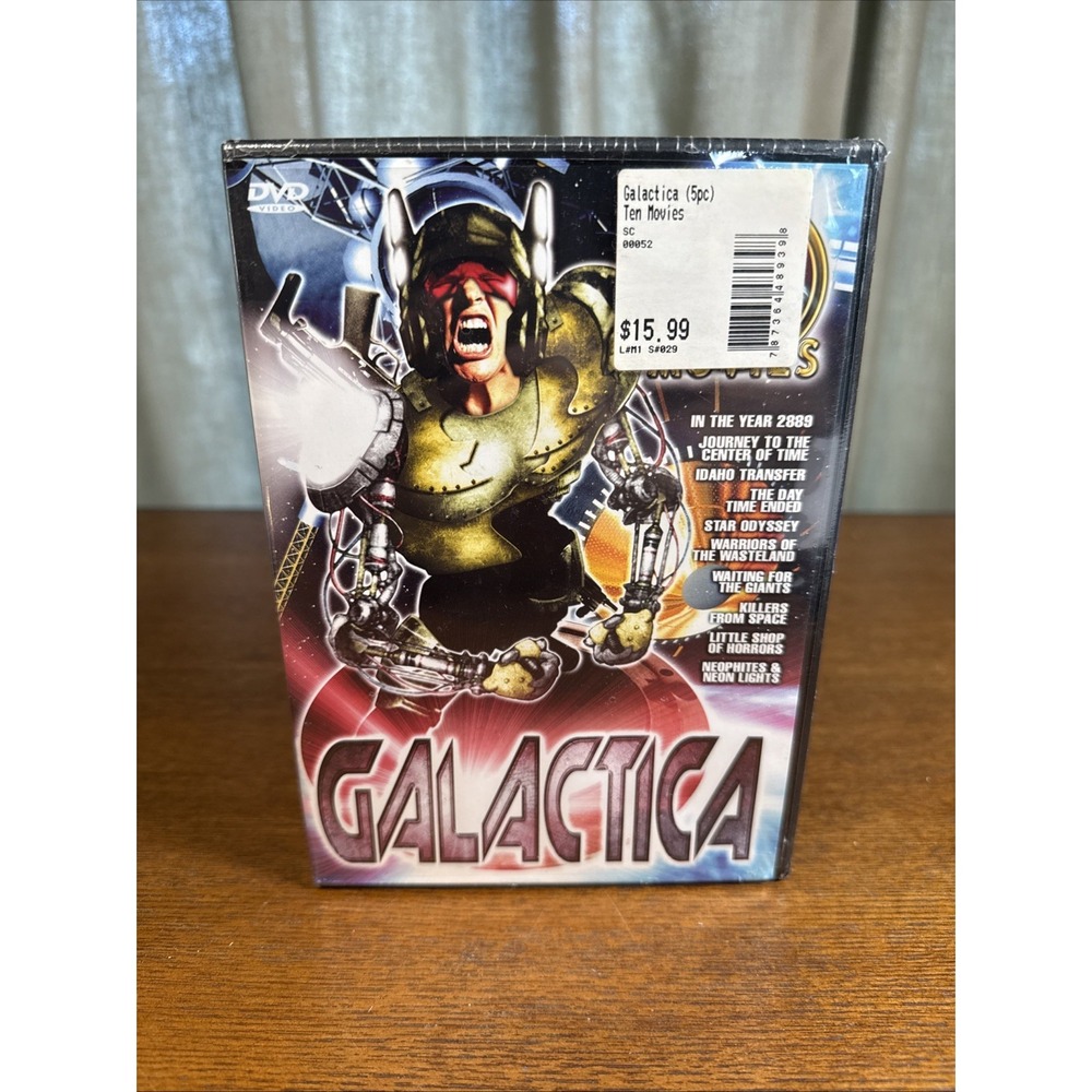 Galactica 10 Movies DVD Set Collection (2003) Retro Sci-Fi Cult Classics Sealed